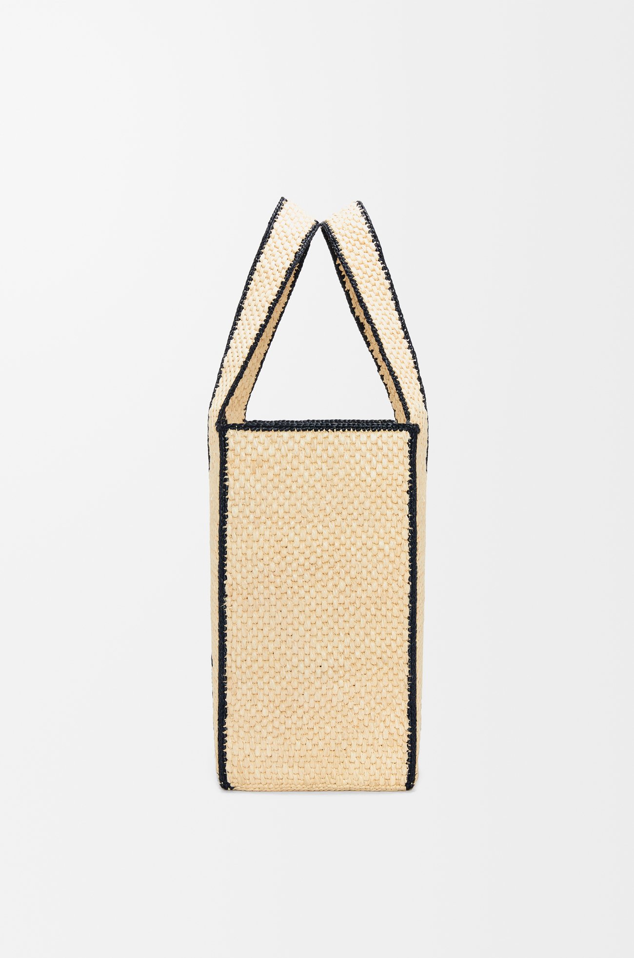 LOEWE Large LOEWE Font tote in raffia Natural