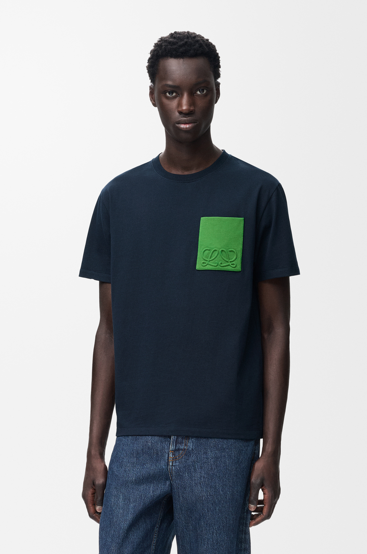 LOEWE T-shirt décontracté en coton Bleu Marine