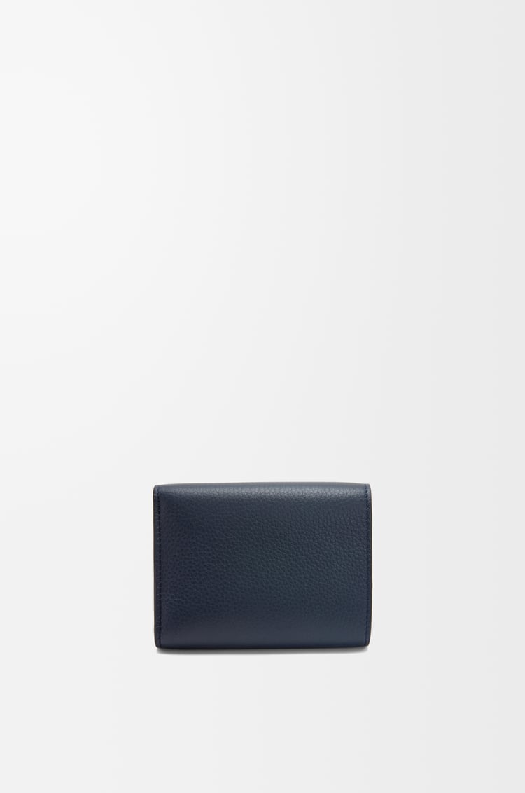 LOEWE トライフォールド ウォレット（ソフトグレインカーフ） ディープネイビー