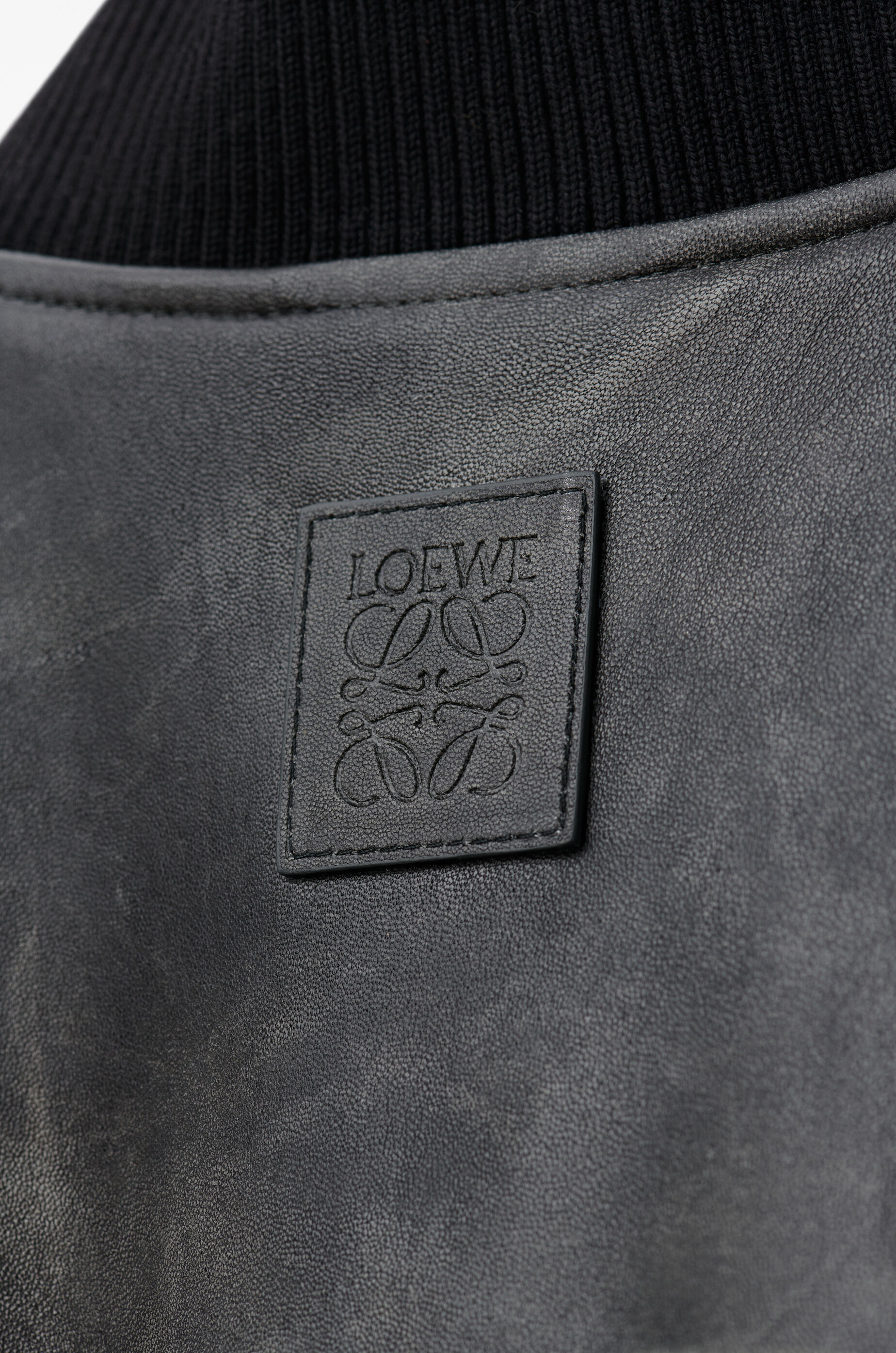 ジップアップ ジャケット（ナパラム） ブラック - LOEWE