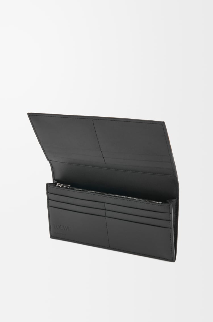 LOEWE ロング ホリゾンタル ウォレット（ソフトグレインカーフ） アンスラサイト
