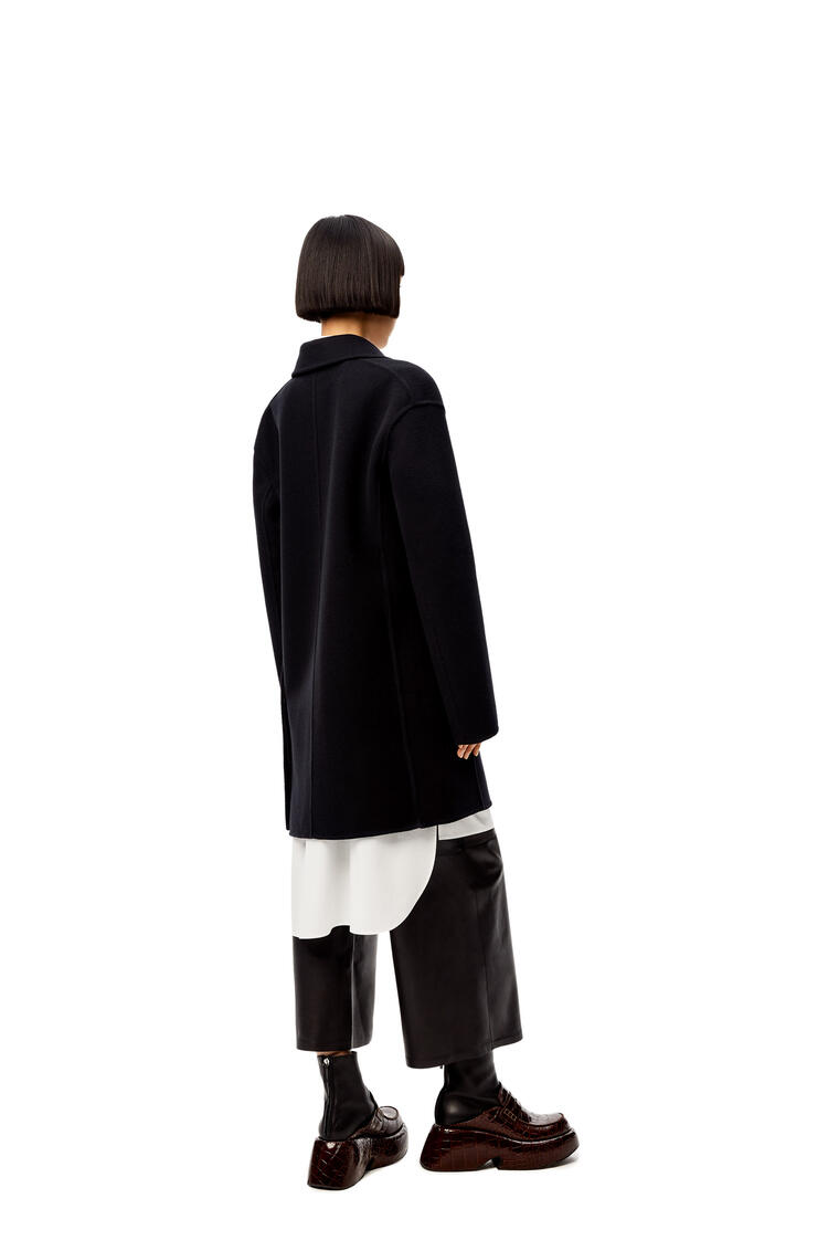 LOEWE Slit jacket in wool and cashmere Black