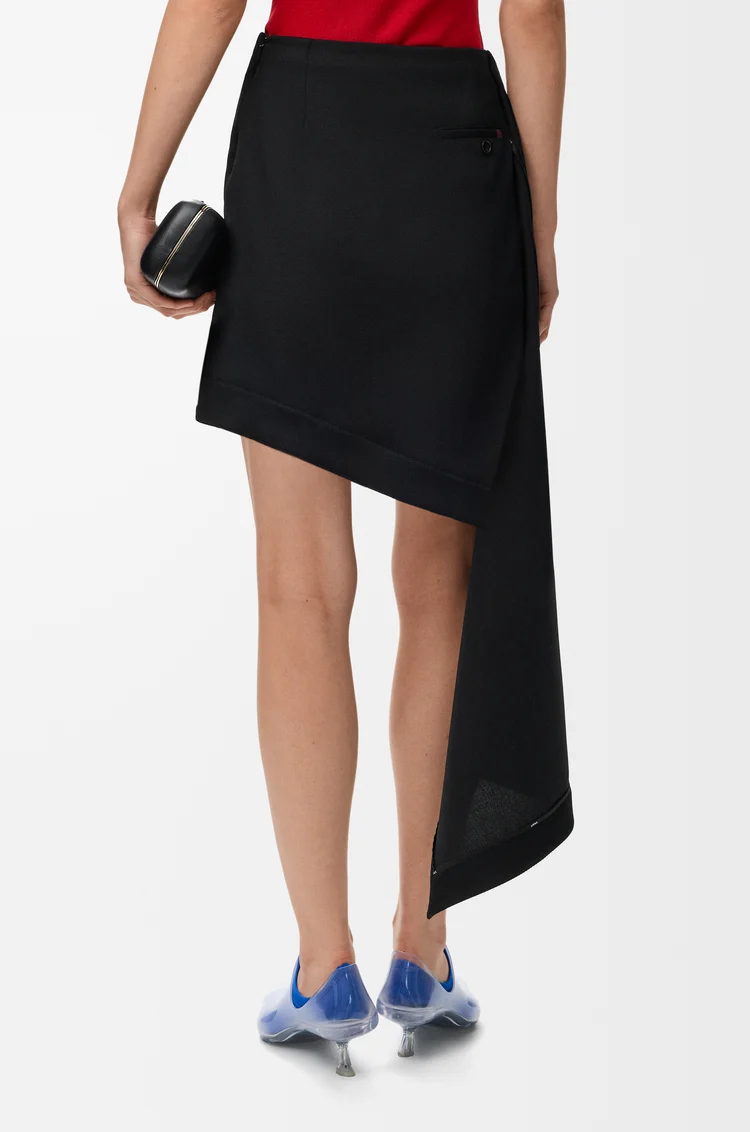 LOEWE Skirt in wool Black