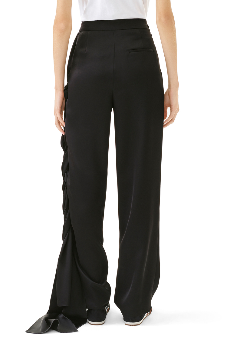 LOEWE BRAID TROUSERS Black