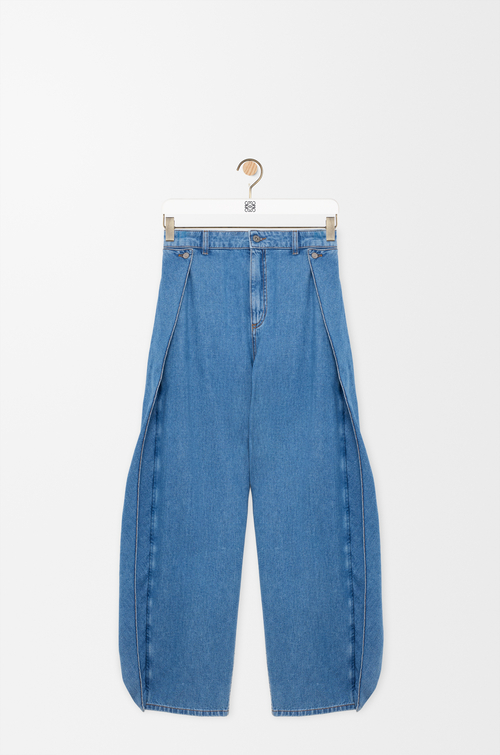 LOEWE Jeans in denim Light Blue