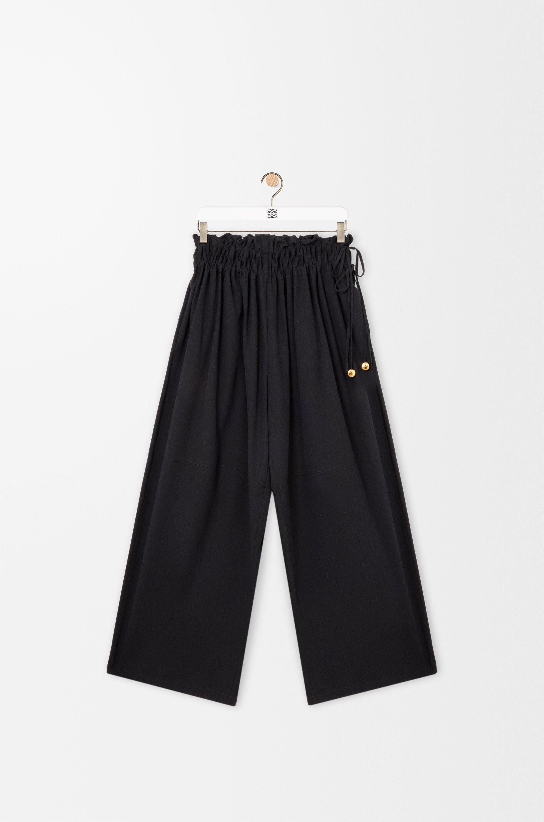 【ロエベ・LOEWE】TROUSER 楽天市場】ロエベ LOEWE コットンパンツ トラウザーズ ブラック