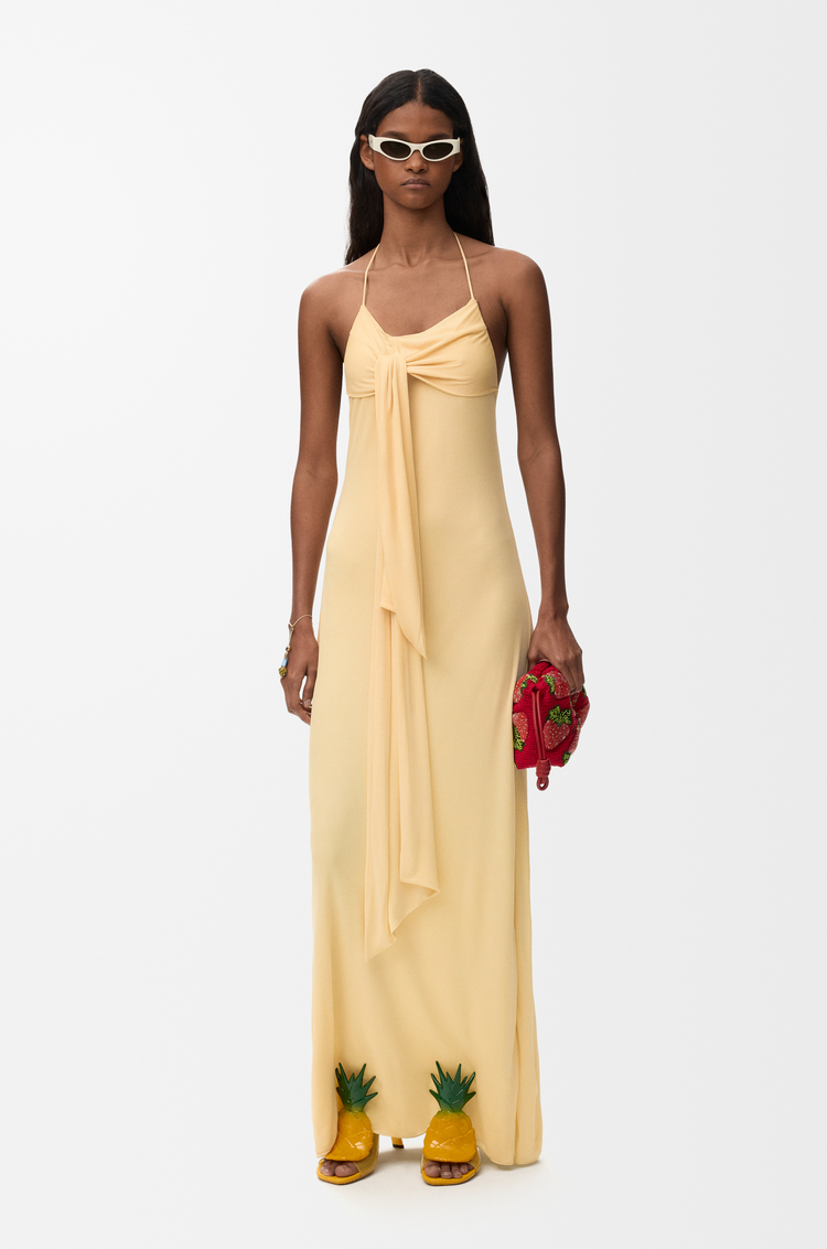 LOEWE ドレス（クレープレーヨン） イエロー