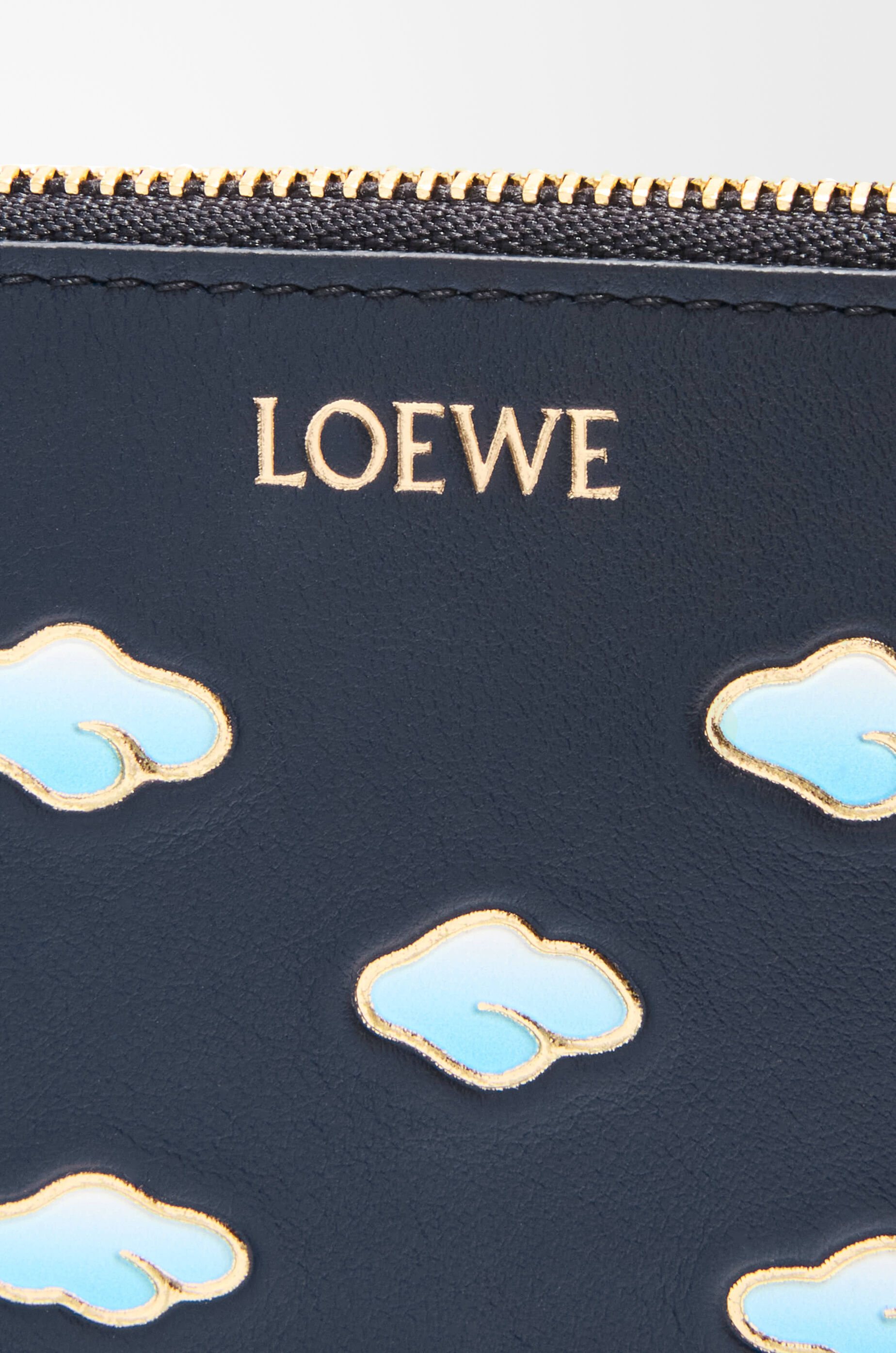 コインカードホルダー（ナパカーフ） ブルー - LOEWE
