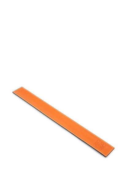 LOEWE Slap bracelet in calfskin Orange plp_rd