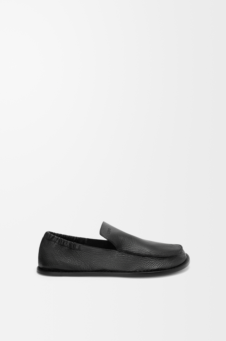 LOEWE Mocassins Flex en cuir de cerf Noir