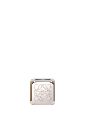 LOEWE Small dice in metal Palladium plp_rd