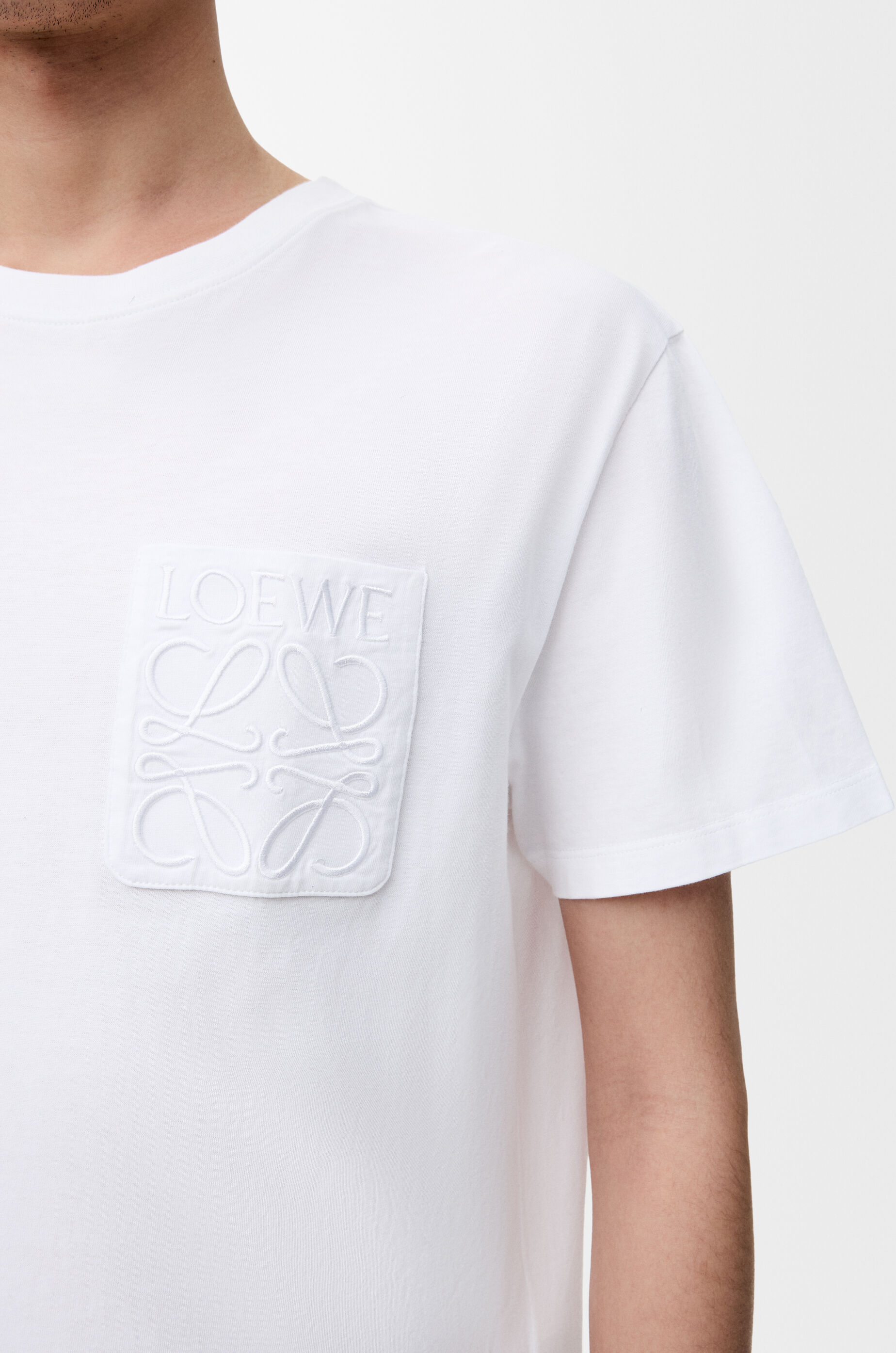 当社の リラックスフィット Tシャツ（コットン） LOEWE - ホワイト トップス