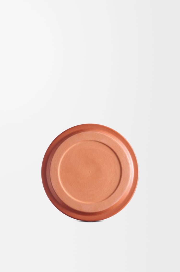 LOEWE Tapa para vela mediana Terracota