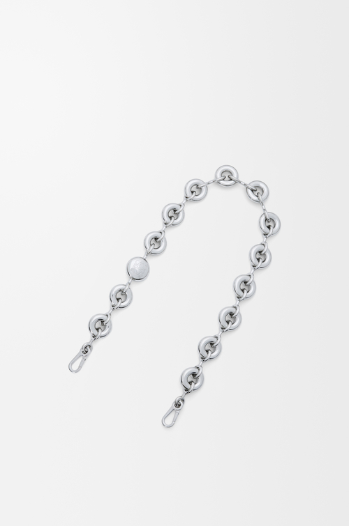 LOEWE Cadena con eslabones circulares gruesos Plata