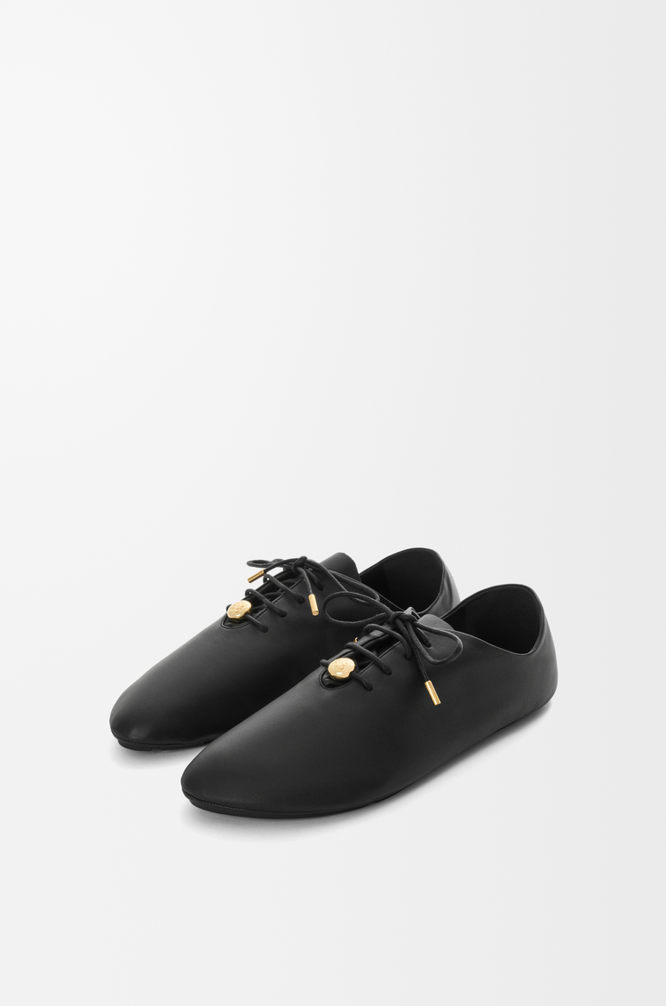 LOEWE Zapato Pebble Soft en piel napa de ternera Negro