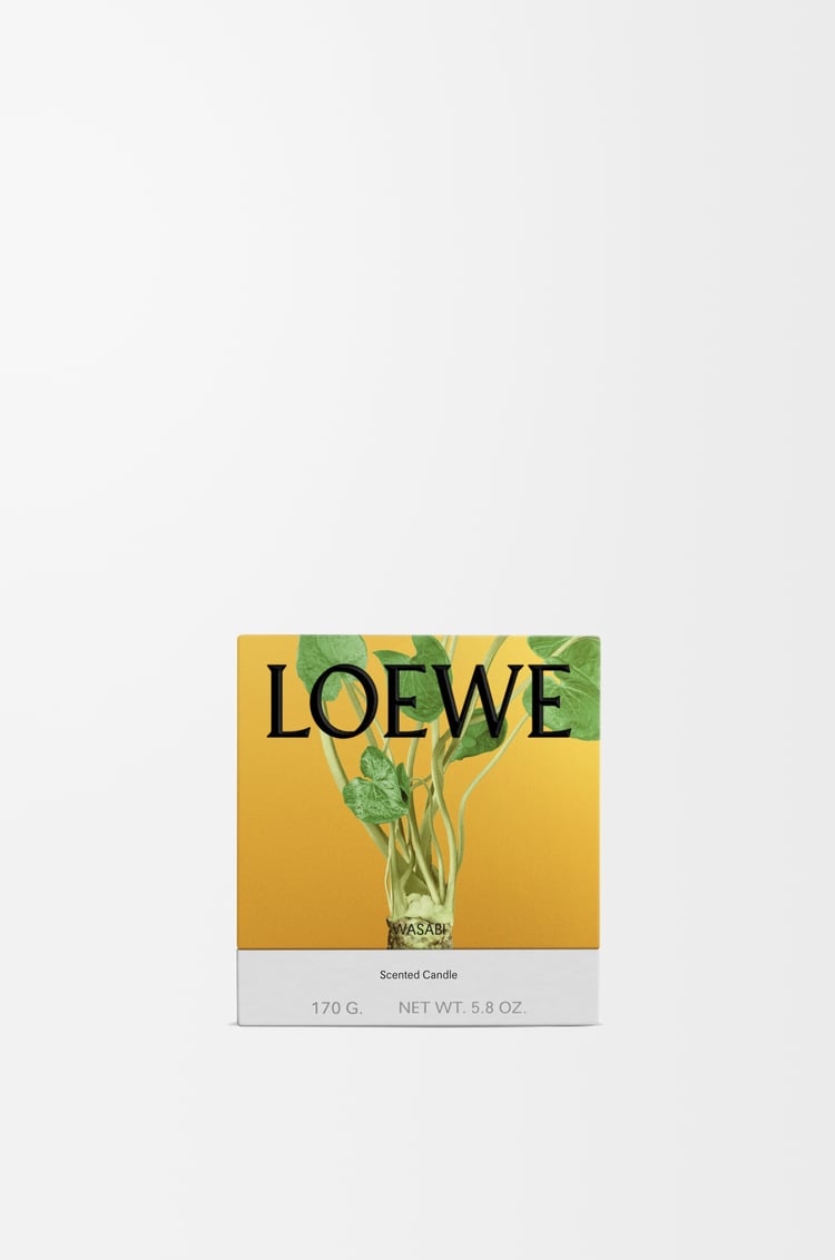 LOEWE Vela pequeña Wasabi Amarillo