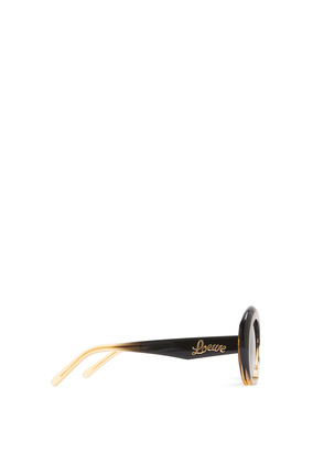 LOEWE Gafas de sol Halfmoon en acetato Negro Degradado/Beige plp_rd