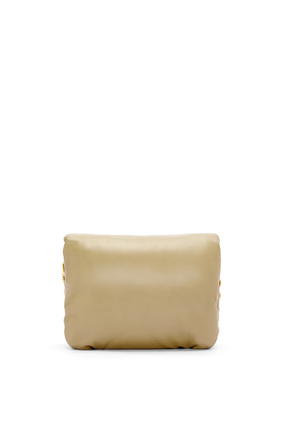LOEWE Puffer Goya bag in shiny nappa lambskin Clay Green