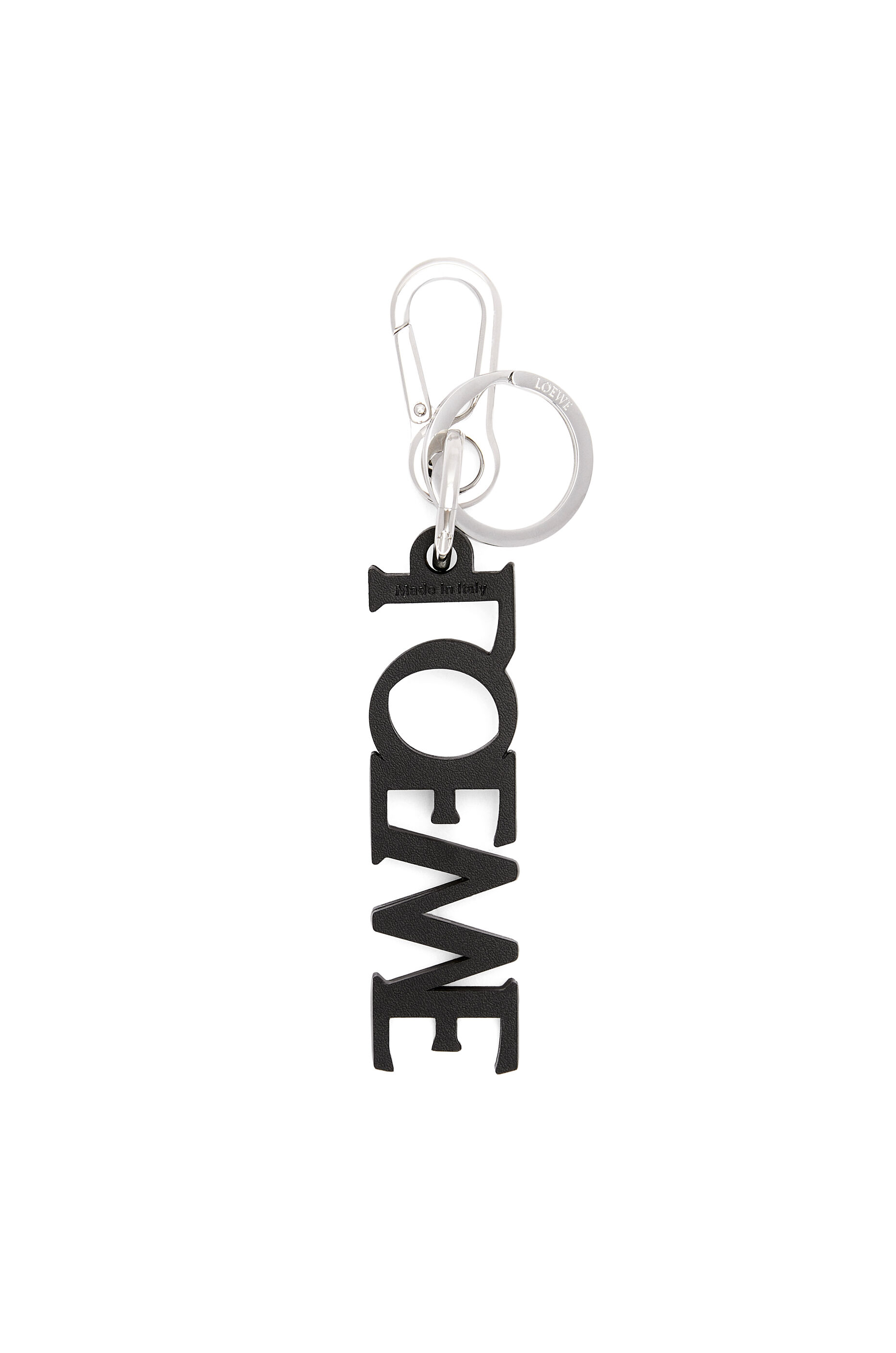 LOEWE シグネチャーチャーム（スムースカーフ） ブラック - LOEWE
