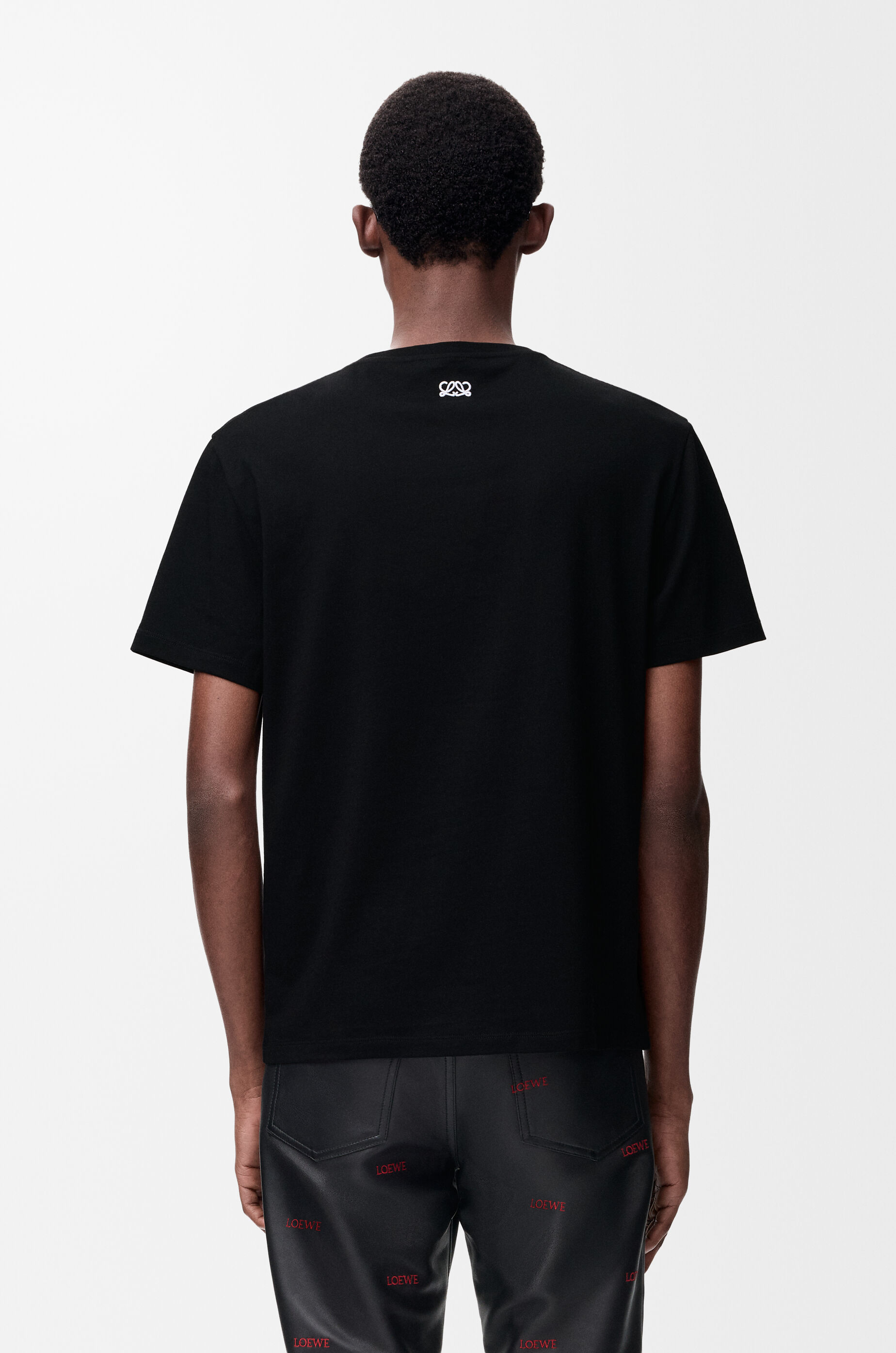 リラックスフィット Tシャツ（コットン） ブラック - ロエベ 日本 公式