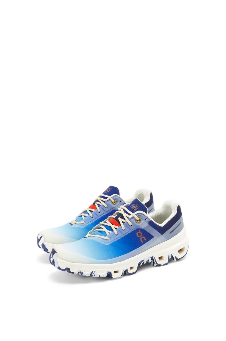 LOEWE Cloudventure running shoe in nylon Gradient Blue pdp_rd