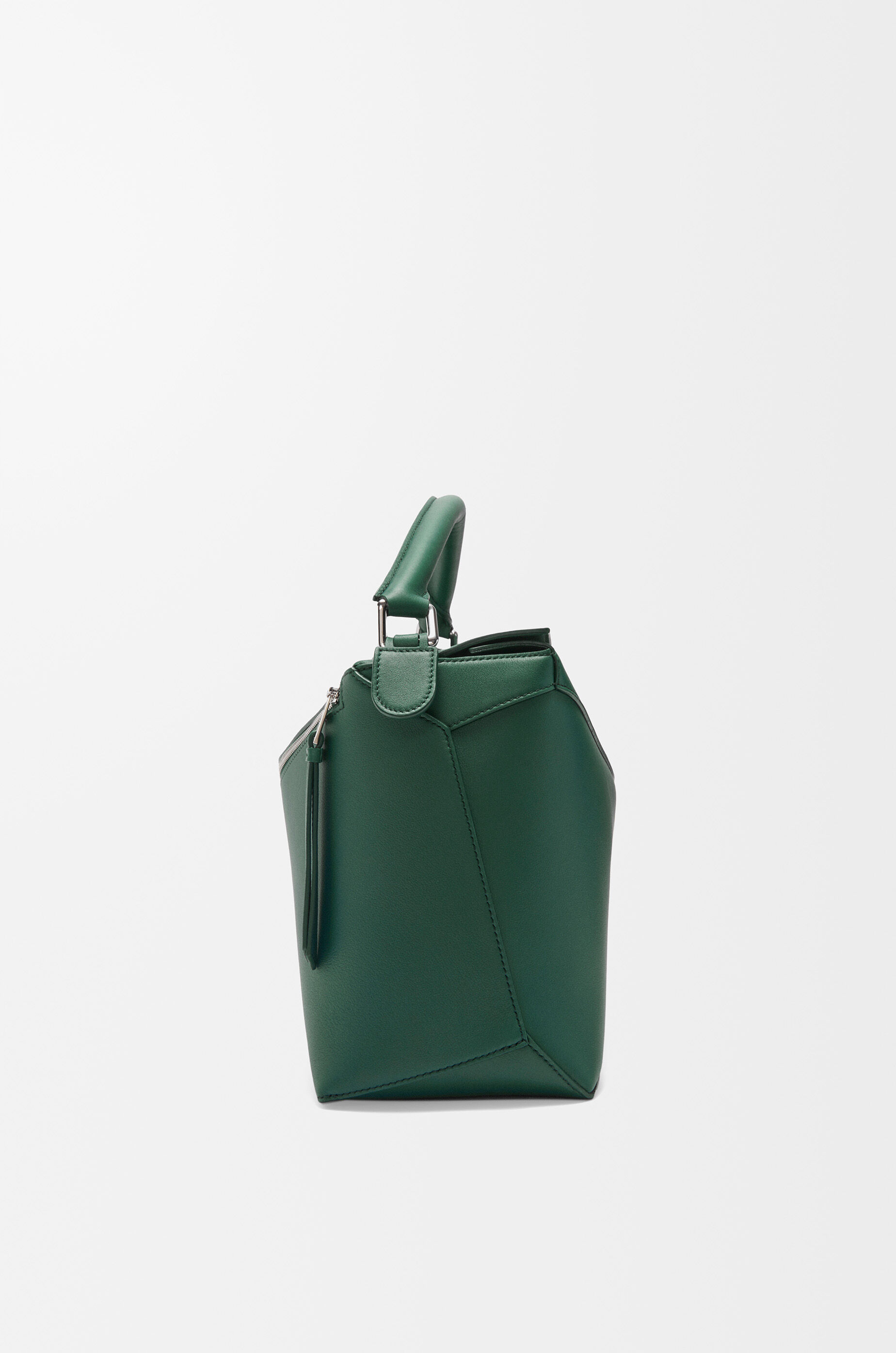 【LOEWE】PUZZLE EDGE LARGE BAG●B510PNLX031100 Large Puzzle Edge bag in grained calfskin Brown - LOEWE