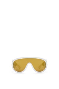 LOEWE Wave mask sunglasses Ivory