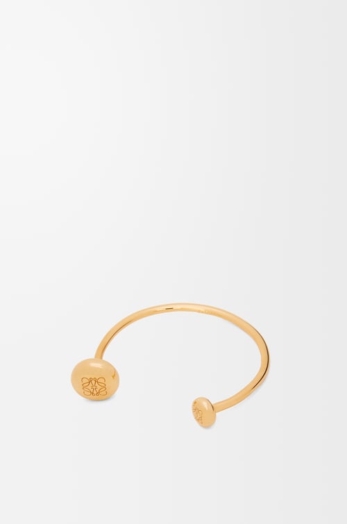 LOEWE 银质 Anagram Pebble 手镯 金色 plp_rd