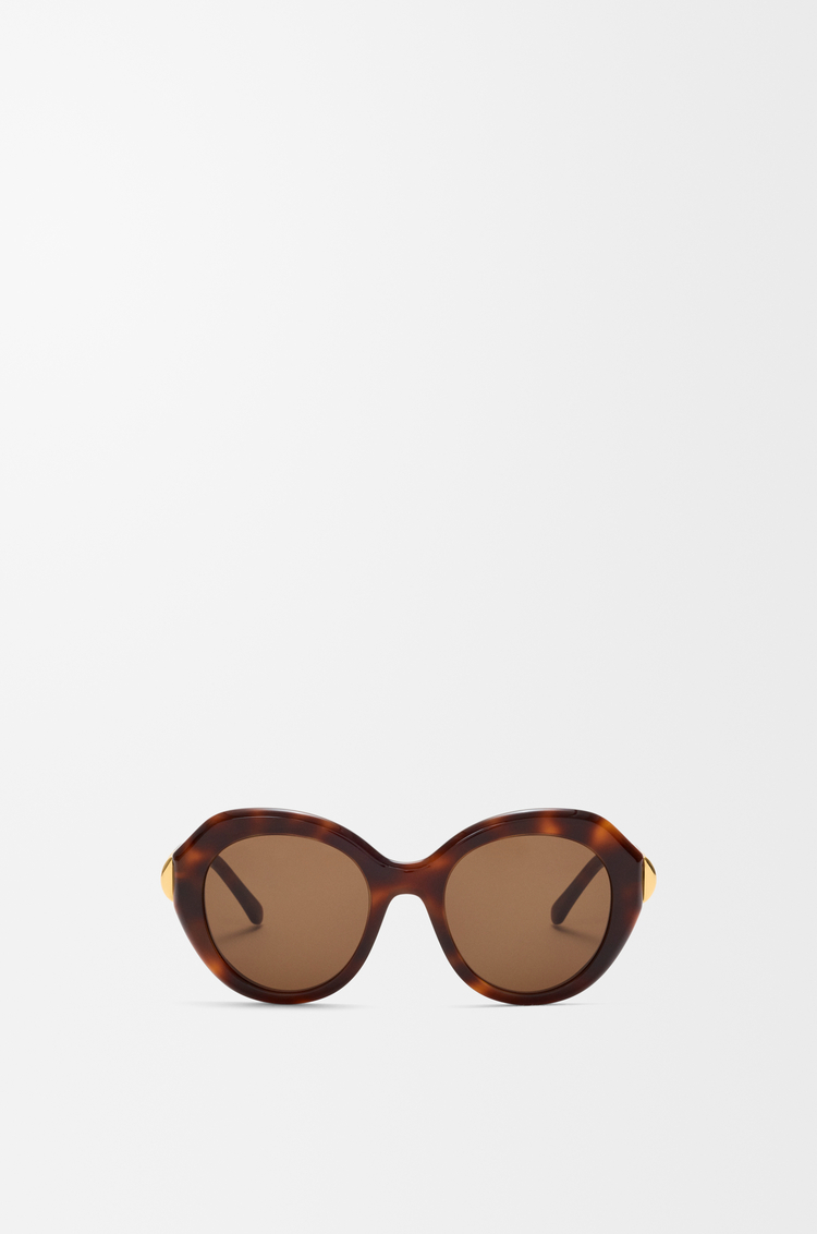 LOEWE Gafas de sol Coil Butterfly Marrón Habano