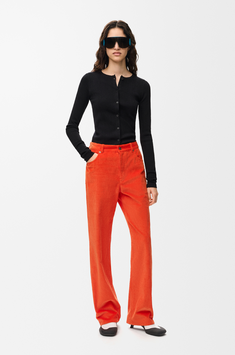 LOEWE Cárdigan en lana Negro