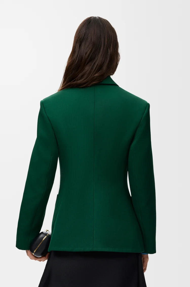 LOEWE Jacket in wool Green