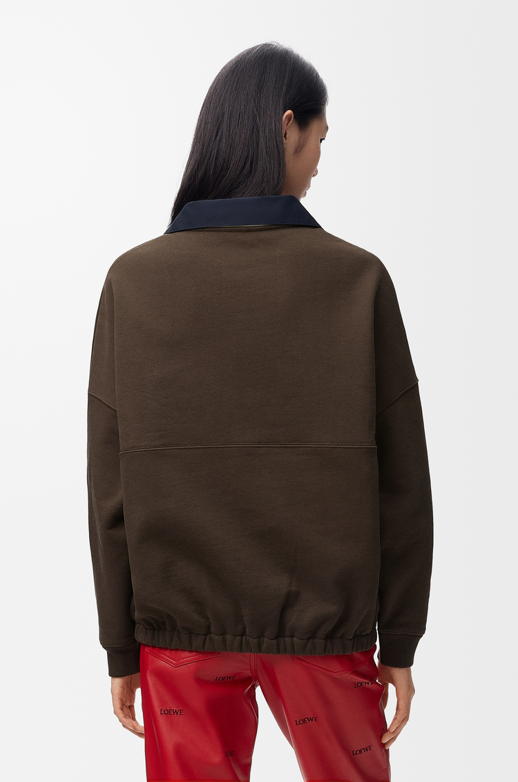 LOEWE Sweatshirt in cotton Brown