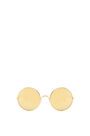 LOEWE Round sunglasses in metal Shiny Endura Gold/Gold pdp_rd