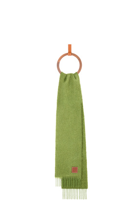LOEWE Scarf in wool and mohair Lime Green plp_rd