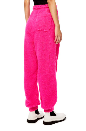 LOEWE Sweatpants in fleece Fluo Pink plp_rd