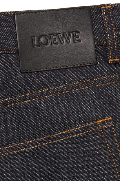 LOEWE Straight leg jeans in raw denim Raw Denim plp_rd