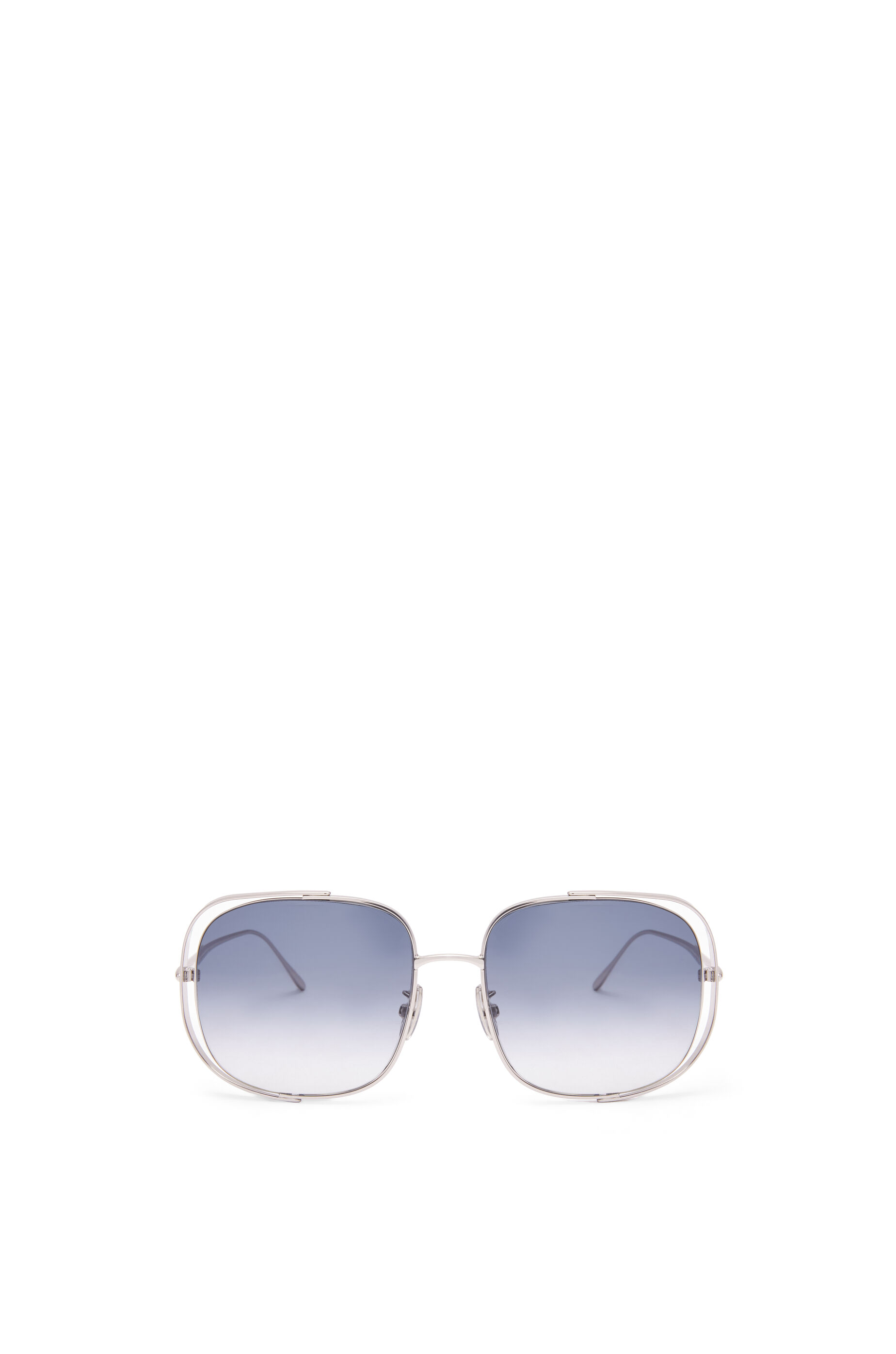 Cutout Square sunglasses Gradient Brown Endura Gold LOEWE
