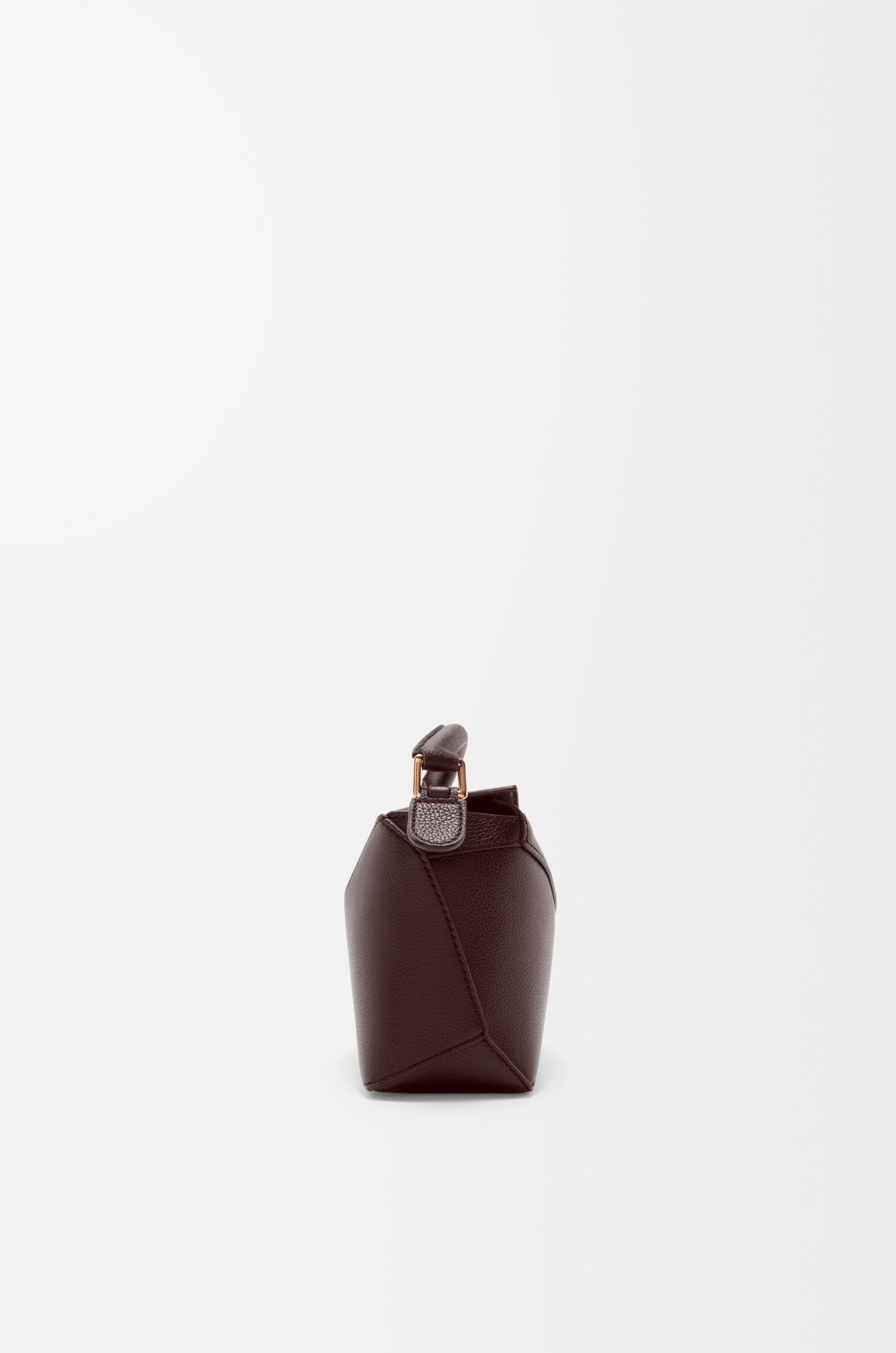 Mini Puzzle Edge bag in soft grained calfskin Brown - LOEWE USA