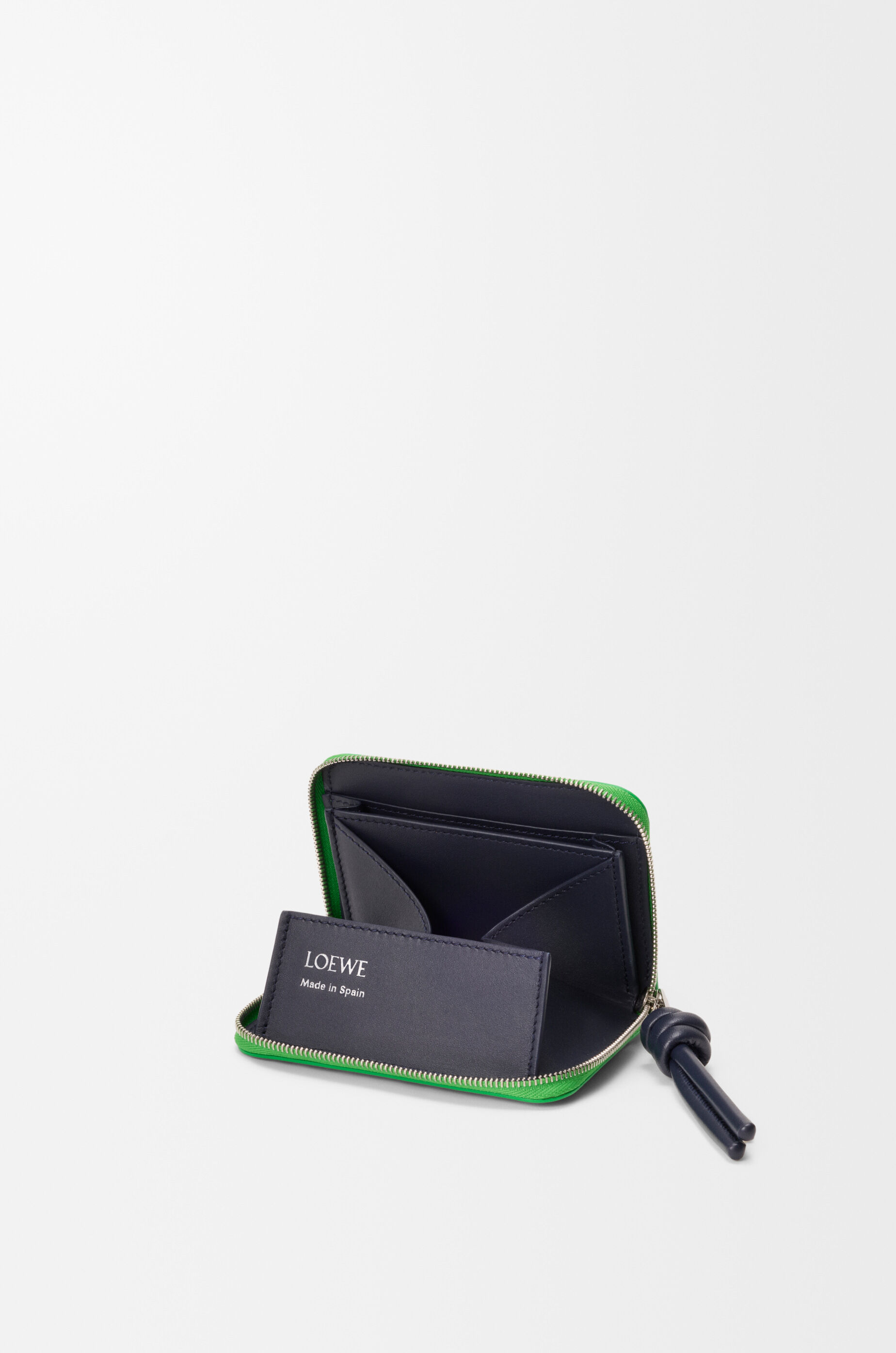 LOEWE ジップパース LOEWE】ジップ コインパース（シャイニーナパカーフ） (LOEWE/コイン 小物
