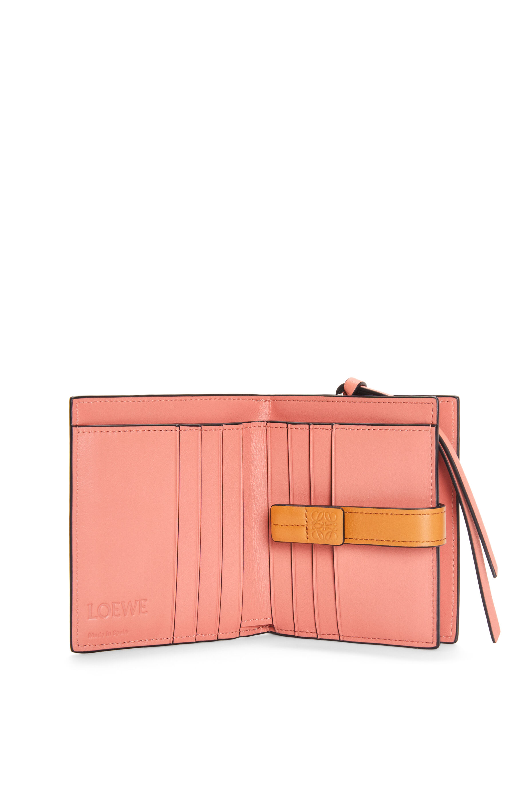 Luxury Compact zip wallet in soft grained calfskin for Women LOEWE Women Accessories Bags Wallets 