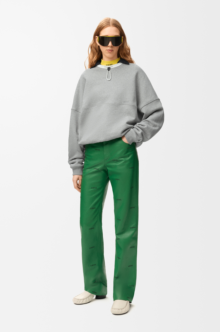 LOEWE スウェットシャツ（コットン） グレーメランジ