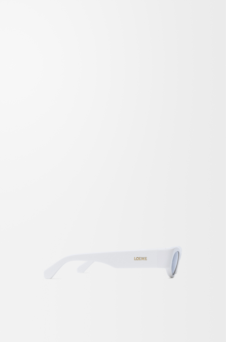 LOEWE Flash Slim Cateye sunglasses White