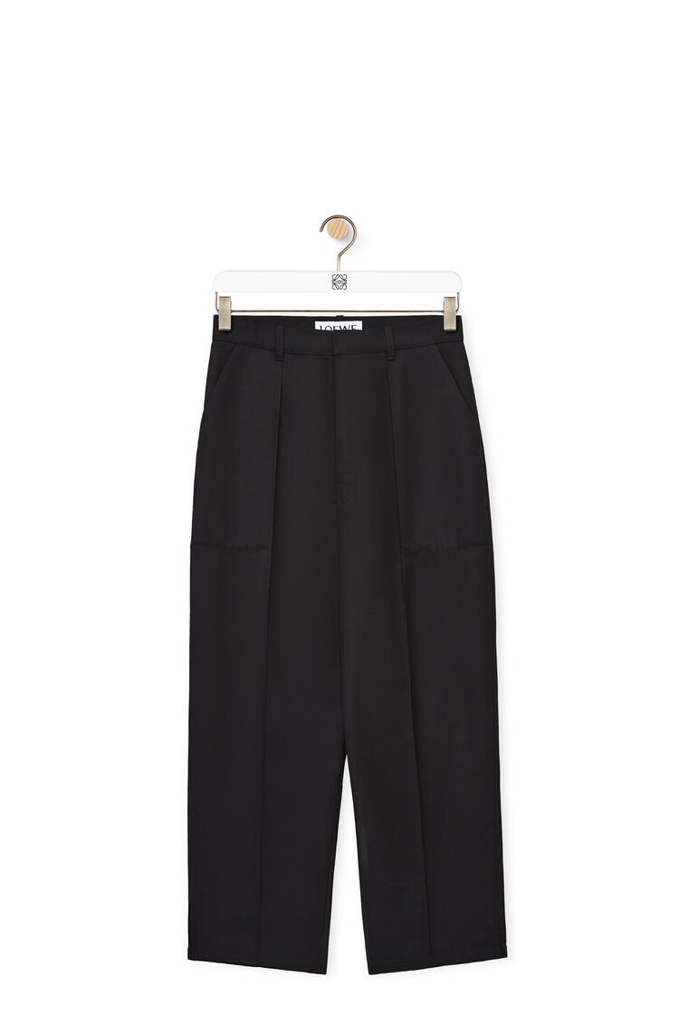 LOEWE Low crotch trousers in wool Black