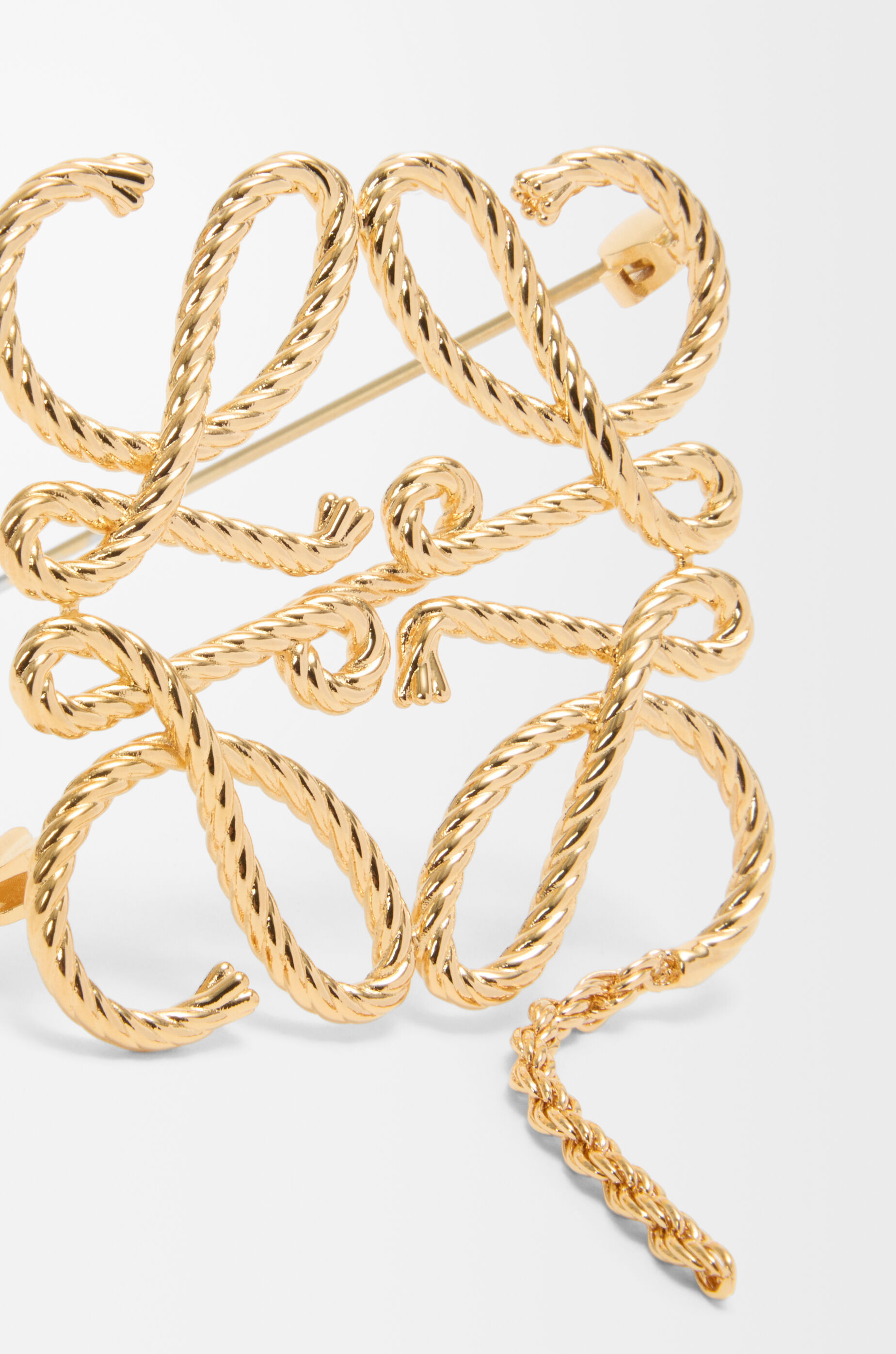 アナグラム ブローチ ゴールド - LOEWE