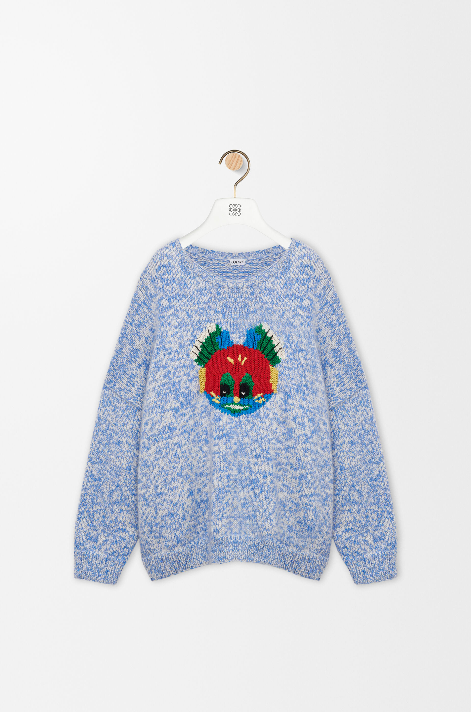 LOEWE / ロエベ ウールブレンドセーター セーター（ウール&モヘアブレンド） ブルー - LOEWE