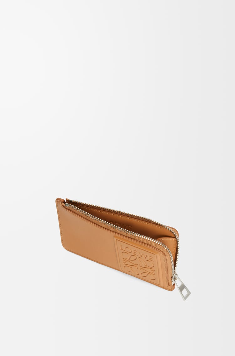 LOEWE Coin cardholder in satin calfskin Warm Desert