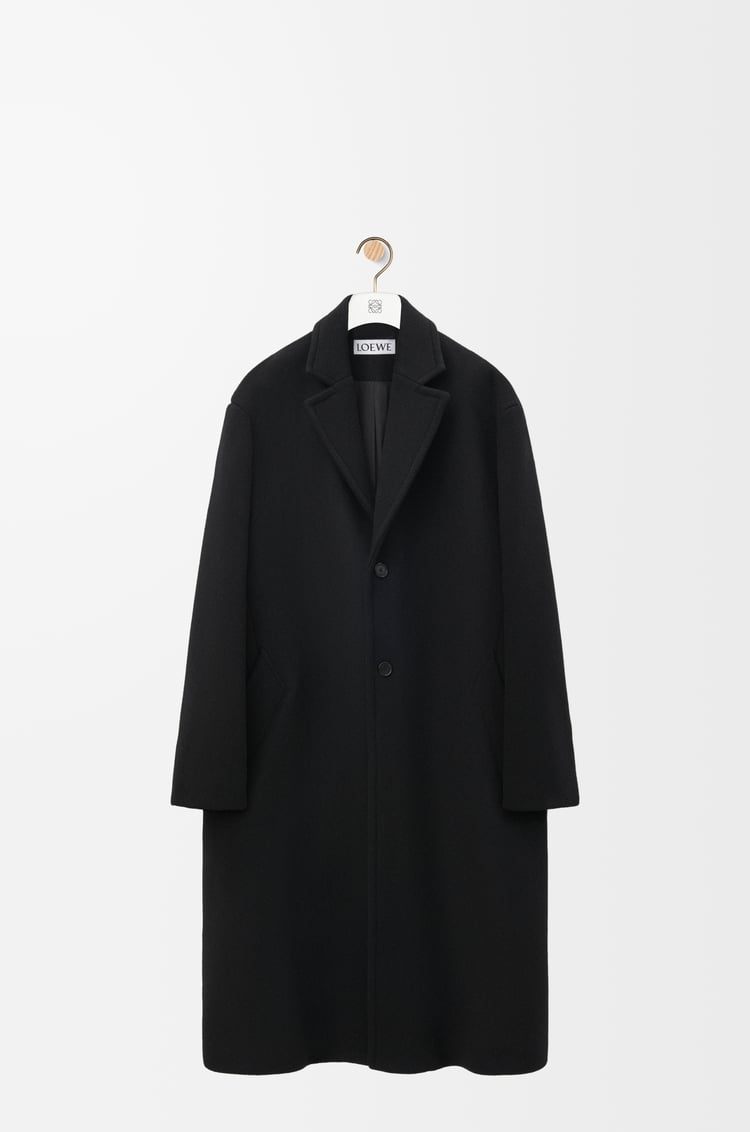 LOEWE Coat in wool Black