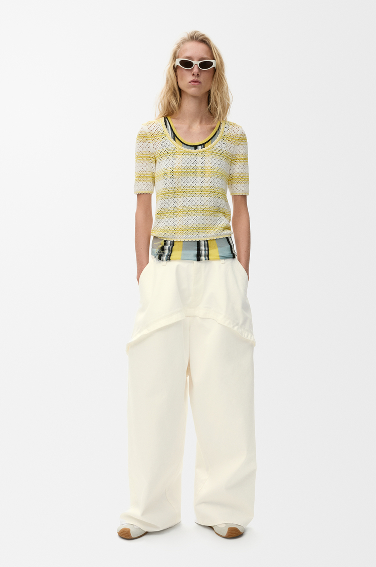 LOEWE Pantaloni in denim Bianco