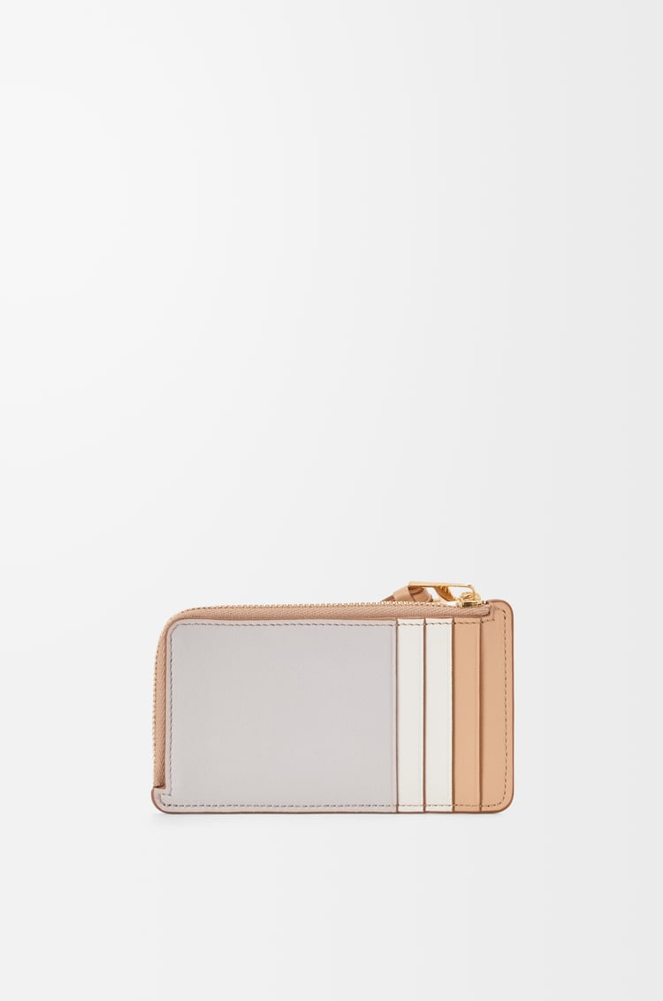 LOEWE Portacarte e portamonete Puzzle in pelle di vitello classica Ghost/Beige Delicato