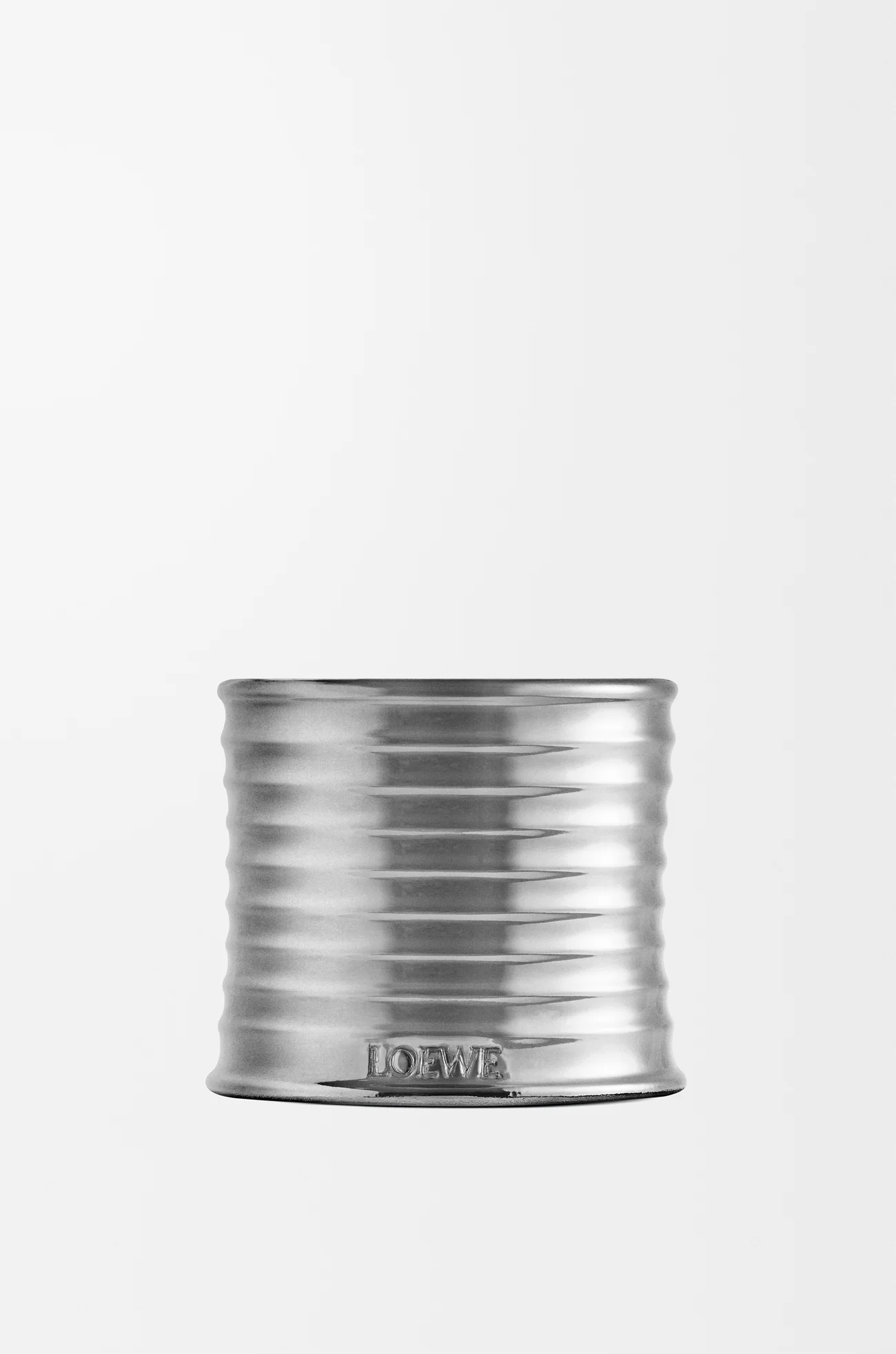 LOEWE Petite bougie parfumée Black Sesame Argent